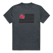 W Republic Flag Tee Shirt Cal State East Bay Pioneers 531-205