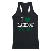 W Republic Women's I Love Tank Shirt Hawaii Warriors 532-122