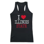W Republic Women's I Love Tank Shirt Illinois Fighting Illini 532-124