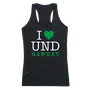W Republic Women's I Love Tank Shirt University Of North Dakota 532-141