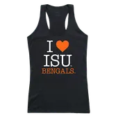 W Republic Women's I Love Tank Shirt Idaho State Bengals 532-222