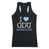 W Republic Women's I Love Tank Shirt Old Dominion Monarchs 532-228