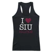 W Republic Women's I Love Tank Shirt Southern Illinois Salukis 532-234