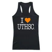 W Republic Women's I Love Tank Shirt University Of Tennessee Health Science Center 532-247