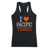 W Republic Women's I Love Tank Shirt Pacific University Boxers 532-248