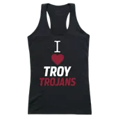 W Republic Women's I Love Tank Shirt Troy Trojans 532-254
