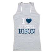 W Republic Women's I Love Tank Shirt Bucknell University Bisons 532-273