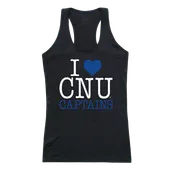 W Republic Women's I Love Tank Shirt Christopher Newport Captains 532-279