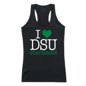 W Republic Women's I Love Tank Shirt Delta State University Statesmen 532-289