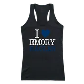 W Republic Women's I Love Tank Shirt Emory Eagles 532-299