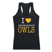 W Republic Women's I Love Tank Shirt Kennesaw State Owls 532-320