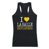 W Republic Women's I Love Tank Shirt La Salle Explorers 532-322