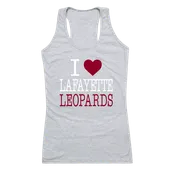 W Republic Women's I Love Tank Shirt Lafayette Leopards 532-323