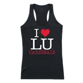W Republic Women's I Love Tank Shirt Lamar Cardinals 532-326