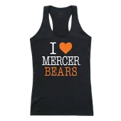 W Republic Women's I Love Tank Shirt Mercer Bears 532-340