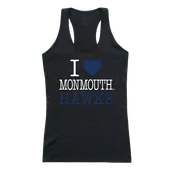 W Republic Women's I Love Tank Shirt Monmouth University 532-345