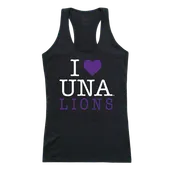 W Republic Women's I Love Tank Shirt North Alabama Lions 532-351