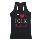 W Republic Women's I Love Tank Shirt Polk State Eagles 532-362