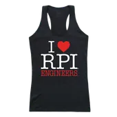 W Republic Women's I Love Tank Shirt Rensselaer Polytechnic Institute 532-367