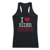 W Republic Women's I Love Tank Shirt Rider University Broncos 532-368