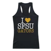 W Republic Women's I Love Tank Shirt San Francisco State Gators 532-376