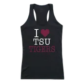 W Republic Women's I Love Tank Shirt Texas Southern Tigers 532-393