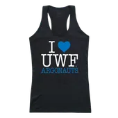 W Republic Women's I Love Tank Shirt West Florida Argonauts 532-402