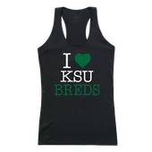 W Republic Women's I Love Tank Shirt Kentucky State University Thorobreds 532-432