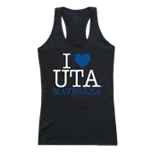 W Republic Women's I Love Tank Shirt Texas-Arlington Mavericks 532-433