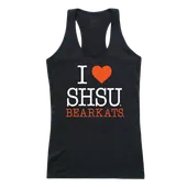 W Republic Women's I Love Tank Shirt Sam Houston State Bearkats 532-441