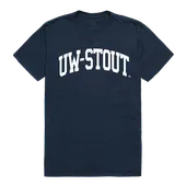 W Republic College Tee Shirt Wisconsin Stout Blue Devils 537-413