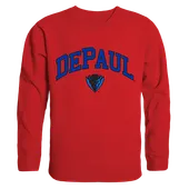 W Republic Campus Crewneck Sweatshirt Depaul Blue Demons 541-121