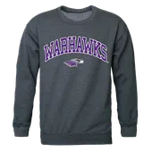 W Republic Campus Crewneck Sweatshirt Wisconsin Whitewater Warhawks 541-414