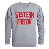 W Republic Game Day Crewneck Sweatshirt Western Oregon Wolves 543-406