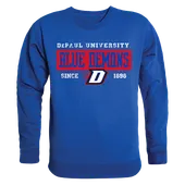 W Republic Established Crewneck Sweatshirt Depaul Blue Demons 544-121