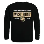 W Republic Established Crewneck Sweatshirt United States Military Academy Black Knights 544-174