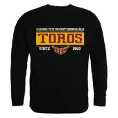 W Republic Established Crewneck Sweatshirt Cal State Dominguez Hills Toros 544-175