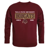 W Republic Established Crewneck Sweatshirt Texas State Bobcats 544-181