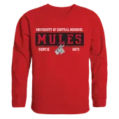 W Republic Established Crewneck Sweatshirt Central Missouri Mules 544-209