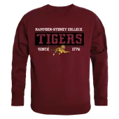 W Republic Established Crewneck Sweatshirt Hampden Sydney Tigers 544-309