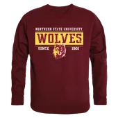 W Republic Established Crewneck Sweatshirt Northern State University Wolves 544-355