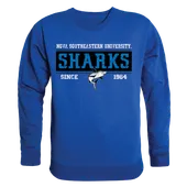 W Republic Established Crewneck Sweatshirt Nova Southeastern Sharks 544-358