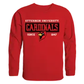 W Republic Established Crewneck Sweatshirt Otterbein University Cardinals 544-361