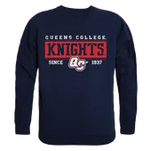 W Republic Established Crewneck Sweatshirt Queens College Knights 544-364