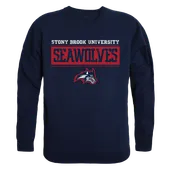 W Republic Established Crewneck Sweatshirt Stony Brook Seawolves 544-388