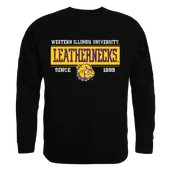 W Republic Established Crewneck Sweatshirt Western Illinois Leathernecks 544-405