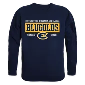 W Republic Established Crewneck Sweatshirt Wisconsin Eau Claire Blugolds 544-409