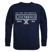 W Republic Established Crewneck Sweatshirt Xavier Musketeers 544-417