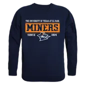 W Republic Established Crewneck Sweatshirt Utep Miners 544-434