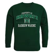 W Republic Property Of Crewneck Sweatshirt Hawaii Warriors 545-122